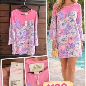 Lilly Pulitzer Pink and Blue Floral dress
